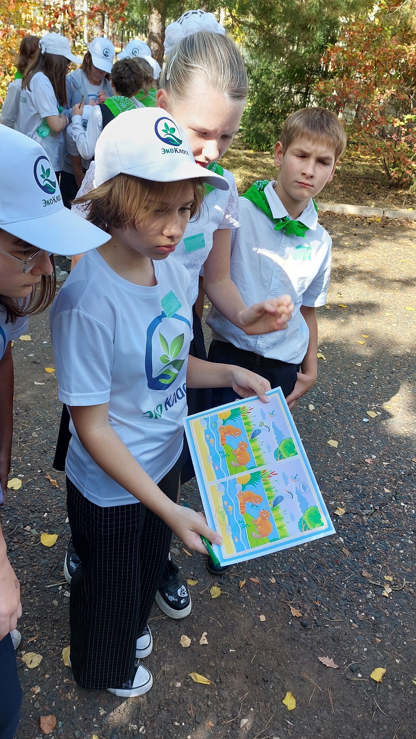 Участники МВС Оренбургской области приняли активное участие в организации и проведении  мероприятия «Посвящение в юные экологи»